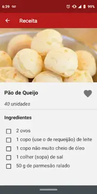 Receitas de Liquidificador android App screenshot 0
